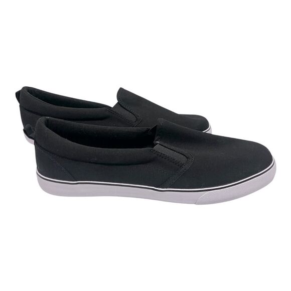 NWT A New Day Women’s Black/White Millie Twin Gore Slip-On Sneakers - 12W - Picture 4 of 8
